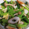 39J's cooksnap of when they made 簡単すぎ！小松菜としめじとちくわの和え物.