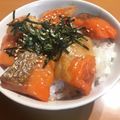 さんぴんちゃ＊'s cooksnap of when they made 鮭の蒲焼♪簡単土用の丑の日に.