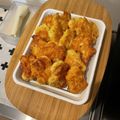 peanutsss's cooksnap of when they made むね肉で豆腐入りヘルシーチーズナゲット＊.