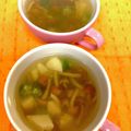 ★kokomama★'s cooksnap of when they made なめこと豆腐とオクラの冷やし汁.