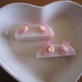 うっちゃん❤'s cooksnap of when they made お弁当に♪かまぼこピンクパンダ☆キャラ弁.