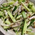 クック0RO5FM☆'s cooksnap of when they made ささみきゅうりの梅ポン酢和え.