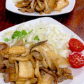 ルぴあ's cooksnap of when they made 豚肉ときのこの黒酢炒め.
