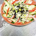 めみたん☆'s cooksnap of when they made ルクエで★学校給食のひじきサラダ✽.