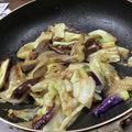 モワワ's cooksnap of when they made ＊ナスとキャベツの胡麻味噌炒め＊.
