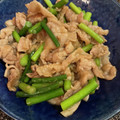 ♡maixxtm♡'s cooksnap of when they made 豚肉とにんにくの芽炒め.