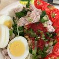 クック5JVRUQ☆'s cooksnap of when they made 豚肉の梅肉と麺つゆ冷やしオガタ素麺.