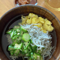 ☆ayumikan☆'s cooksnap of when they made オクラと梅の冷やし茶漬け.