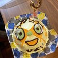 momoka55's cooksnap of when they made メロンパンナちゃん ♡キャラケーキ.