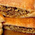あい♪らんど's cooksnap of when they made チーズ焼きそばホットサンド.