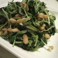 のあたんmama's cooksnap of when they made ★つまみ菜のお浸し★揚げ玉入り♪.