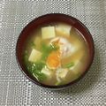 おはなすき's cooksnap of when they made コレ飲みたい❤ポーチドエッグのお味噌汁.