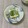 おはなすき's cooksnap of when they made 簡単1分♪しらすのせ冷ややっこ.