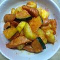 ゆきらっくま's cooksnap of when they made ズッキーニのケチャップ炒め.