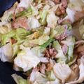 あさここなっつ's cooksnap of when they made 新キャベツと豚ひき肉のオイスター炒め.