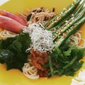 yokoyoko76's cooksnap of when they made 夏バテ防止！冷やし梅しらすうどん＾＾b.