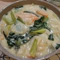maxmax's cooksnap of when they made ☆簡単♪鮭とチンゲン菜のクリーム煮☆.