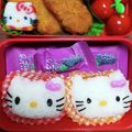クックS2N1B2☆'s cooksnap of when they made リボンピックで簡単☆キティちゃんキャラ弁.