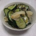 きらり流れ星's cooksnap of when they made きゅうりの甘酢生姜あえ.