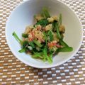 ﾁｲﾁｬﾝﾏﾏ's cooksnap of when they made 天かす入☆干し海老とほうれん草のおひたし.