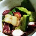 ミニマフィン's cooksnap of when they made 簡単！タコときゅうりのニンニク醤油和え.