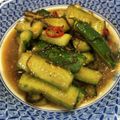 チビママ♪'s cooksnap of when they made 合えて放置のおかずキュウリ.