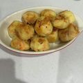 じゅんたチャン's cooksnap of when they made コロコロ☆モチモチチーズポテトin塩鮭.