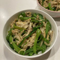 sassun's cooksnap of when they made 簡単副菜！ピーマンと油揚げの甘辛炒め.