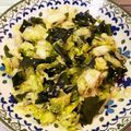 みみちょす's cooksnap of when they made レタスとわかめのサラダ.