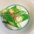 uknowtan's cooksnap of when they made 簡単おくらのレンジ蒸し.