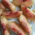 asacham's cooksnap of when they made 柔らかい桃の切り方 桃の扱い方♪.