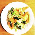 クック54048F☆'s cooksnap of when they made 絹さやと木綿豆腐のチャンプル風炒め.
