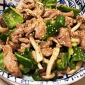 わかなみママ's cooksnap of when they made 豚こまとピーマンのオイスターにんにく炒め.
