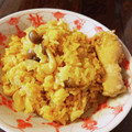 ☆なおみんみ☆'s cooksnap of when they made 鶏手羽元のカレー炊き込みごはん.