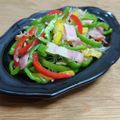 Yukiまむ's cooksnap of when they made お弁当に✿ピーマンジャコベーコン塩炒め.