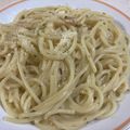 papikun's cooksnap of when they made レンジと牛乳で簡単クリーム系パスタ.