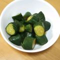 たちんぺ's cooksnap of when they made 麺つゆで☆きゅうり漬け♪.