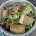 由芽15's cooksnap of when they made 厚揚げキャベツの肉味噌炒め【作り置き】.