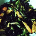 農家のはにわちゃん's cooksnap of when they made カリカリさくさく油揚げとひじきの和え物.