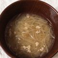 わたさな2016's cooksnap of when they made 冷凍もやしの味噌汁.