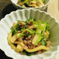 かなぽん☆☆'s cooksnap of when they made 高野豆腐とにらの甘辛そぼろあん【作り置き.