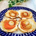 Satoco❋'s cooksnap of when they made 海鮮！殻付き帆立貝のバター醤油焼き♪.