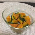 ☆こまっと☆'s cooksnap of when they made レンジで蒸しかぼちゃ☆.