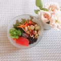 yesmama's cooksnap of when they made 三色のお豆さんとひじきのサラダ.