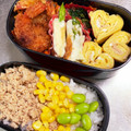 ☆あさ's cooksnap of when they made ただ切るだけ！ハートの卵焼き.