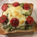 ベティ３'s cooksnap of when they made ボリューム満点☆ワカモレトースト！.