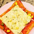 hiromi_ja's cooksnap of when they made シンプルだけど美味しい♪ピザトースト.