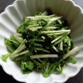 TYSK's cooksnap of when they made 水菜とわかめのナムル【作り置き】.