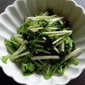 TYSK's cooksnap of when they made 水菜とわかめのナムル【作り置き】.