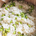 クック68QK1X☆'s cooksnap of when they made 爽やかな枝豆のおこわ.